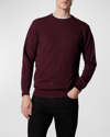 Rodd & Gunn Men's Queenstown Optim Wool-cashmere Sweater In Claret