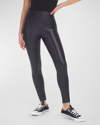 Commando Metallic Stretch-modal Leggings In Oxide