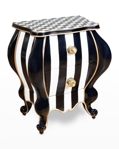 Mackenzie-childs Bombastic Bombay In Black/white