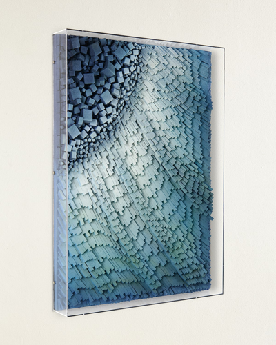 John-richard Collection Rays Of Ocean Light Iv Original Wall Art By Tony Fey