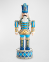 FITZ AND FLOYD HOLIDAY NUTCRACKER WINTER WHIMSY GUARD