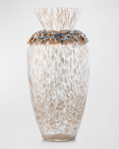Jay Strongwater Bejeweled Vase