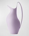 GEORG JENSEN HENNING KOPPEL LIGHT LILAC STAINLESS STEEL PITCHER, 40.5OZ