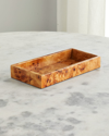 LADORADA BURL VENEER TRINKET TRAY