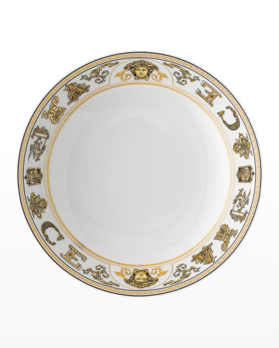 Versace Virtus Gala Rim Soup In White