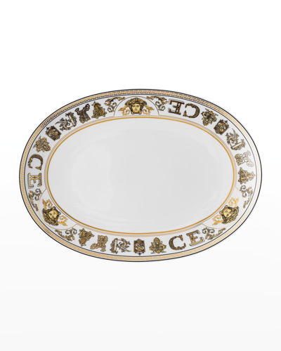 Versace Virtus Gala White Platter