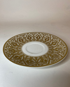 Bernardaud Venise Tea Saucer In White/gold