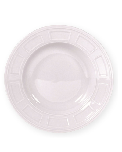 Bernardaud Naxos Rim Soup Plate In White