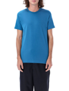 Comme Des Garçons Shirt T-shirt With Logo At Back In Blue
