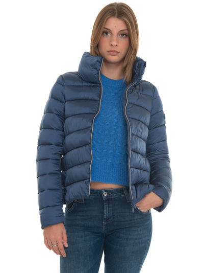 Save The Duck Elsie Jacket Blue  Woman