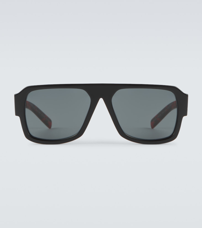 Prada Square Acetate Sunglasses