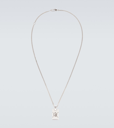 Gucci Ghost Necklace In 0701 Argentoaurecobl