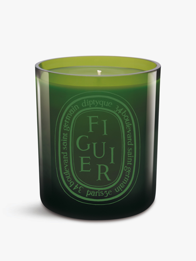 Diptyque Figuier Scented Green Candle 300 G In N,a