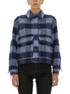 Woolrich Wool Jacket In Blue