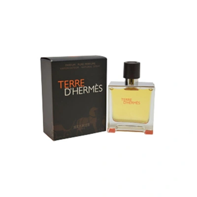 Hermes W-6173 Terre D - 2.5 oz - Pure Perfume Spray In Brown