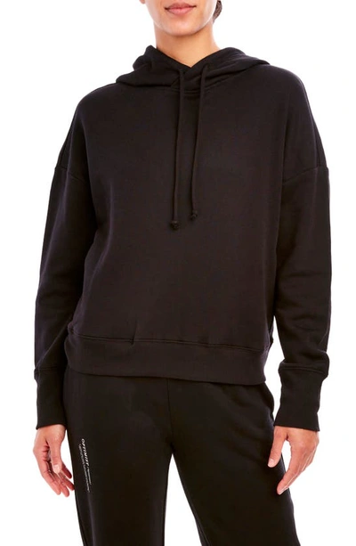 Sage Collective Optimist Fleece Pullover Hoodie In Black | ModeSens