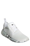 Adidas Originals Originals Nmd R1 Sneaker In Ftwr White/ Sonic Aqua