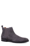 Gordon Rush Matthews Chelsea Boot In Dark Grey Suede