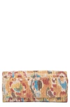 Hobo Rider Leather Wallet In Ikat