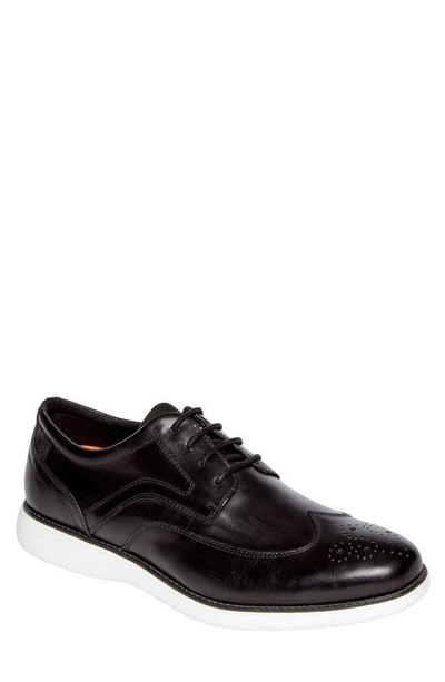 Rockport Garett Wingtip In Black