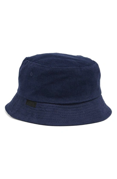 Vince Camuto Corduroy Bucket Hat In Blue
