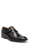 Florsheim Ravello Leather Monk Strap Shoe In Black