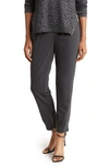 Patrizia Luca Zip Cuff Pants In Charcoal