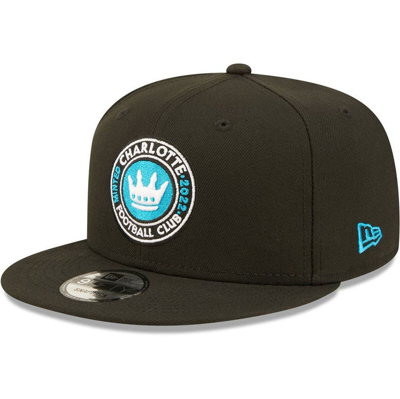 New Era Black Charlotte Fc Basic 9fifty Snapback Hat