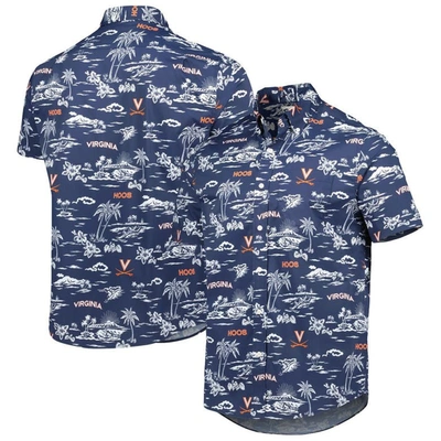 Reyn Spooner Navy Virginia Cavaliers Classic Button-down Shirt
