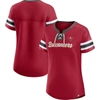 Fanatics Branded Cardinal Arizona Cardinals Original State Lace-up T-shirt In Red