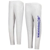 Outerstuff Youth Ash Los Angeles Dodgers Game Time Fleece Pants In Heather Gray