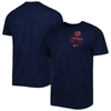 Nike Navy Virginia Cavaliers Team Practice Performance T-shirt In Navy