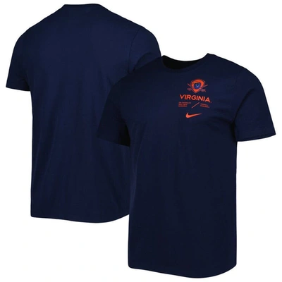 Nike Navy Virginia Cavaliers Team Practice Performance T-shirt