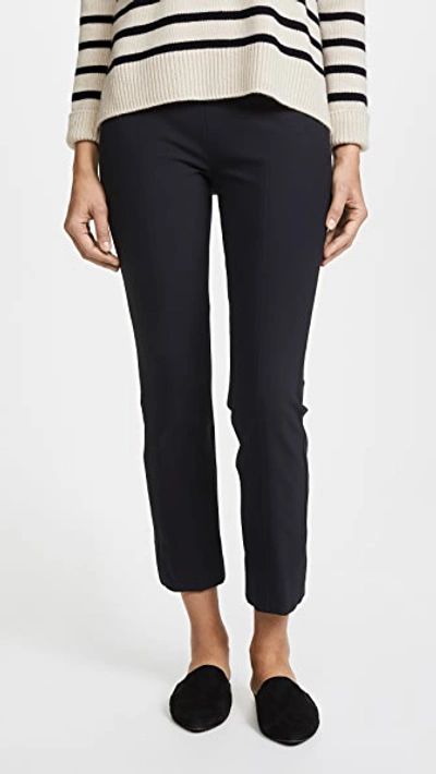 Vince Stitch Front Seam Legging Pants In Coastal