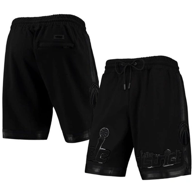 Pro Standard Washington Wizards Triple Black Gloss Shorts