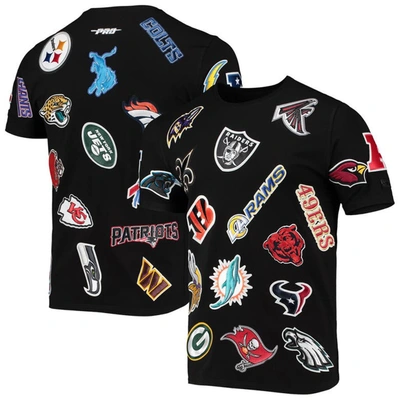 Pro Standard Men's  Black Nfl League Wordmark T-shirt