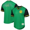 Mitchell & Ness Men's  Green La Galaxy Mesh V-neck T-shirt In Green