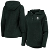 Columbia Green Michigan State Spartans Darling Days Raglan Fleece Pullover Hoodie In Green