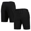 Mitchell & Ness Men's  Black Chicago Bulls French Terry Tonal Fleece Shorts In Black