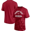 Fanatics Branded Red Tampa Bay Buccaneers Hail Mary Raglan T-shirt In Red