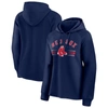 Fanatics Branded Navy Boston Red Sox Perfect Play Raglan Pullover Hoodie In Navy