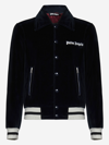 PALM ANGELS PALM ANGELS BASEBALL JACKET,PMEA229F22FAB0014903
