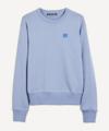 Acne Studios Face Crew-neck Sweater In Pale Purple