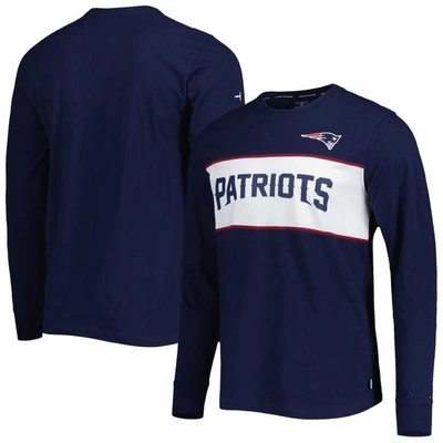 TOMMY HILFIGER TOMMY HILFIGER NAVY NEW ENGLAND PATRIOTS PETER TEAM LONG SLEEVE T-SHIRT