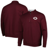 COLOSSEUM COLOSSEUM MAROON UCHICAGO MAROONS TORTUGAS QUARTER-ZIP SWEATSHIRT