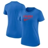 Nike Blue Barcelona Swoosh T-shirt In Blue