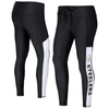 Wear By Erin Andrews Black Pittsburgh Steelers Leggings In Black