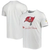 New Era White Tampa Bay Buccaneers Historic Champs T-shirt In White