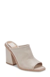 Dolce Vita Mavise Slide Sandal In Cream Leather