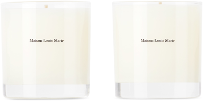 Maison Louis Marie Holiday Candle Set In Na